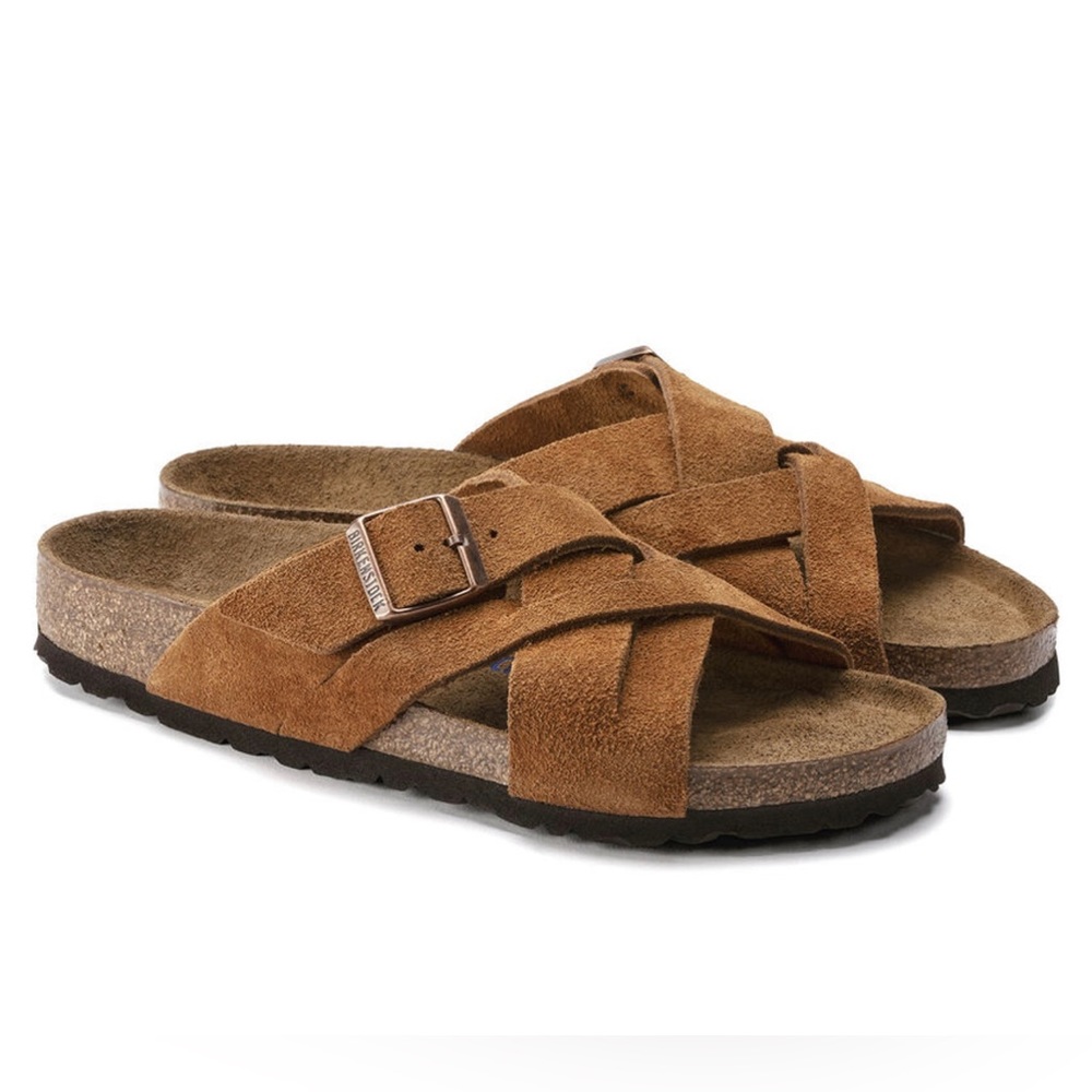 Birkenstock Lugano Mink Suede